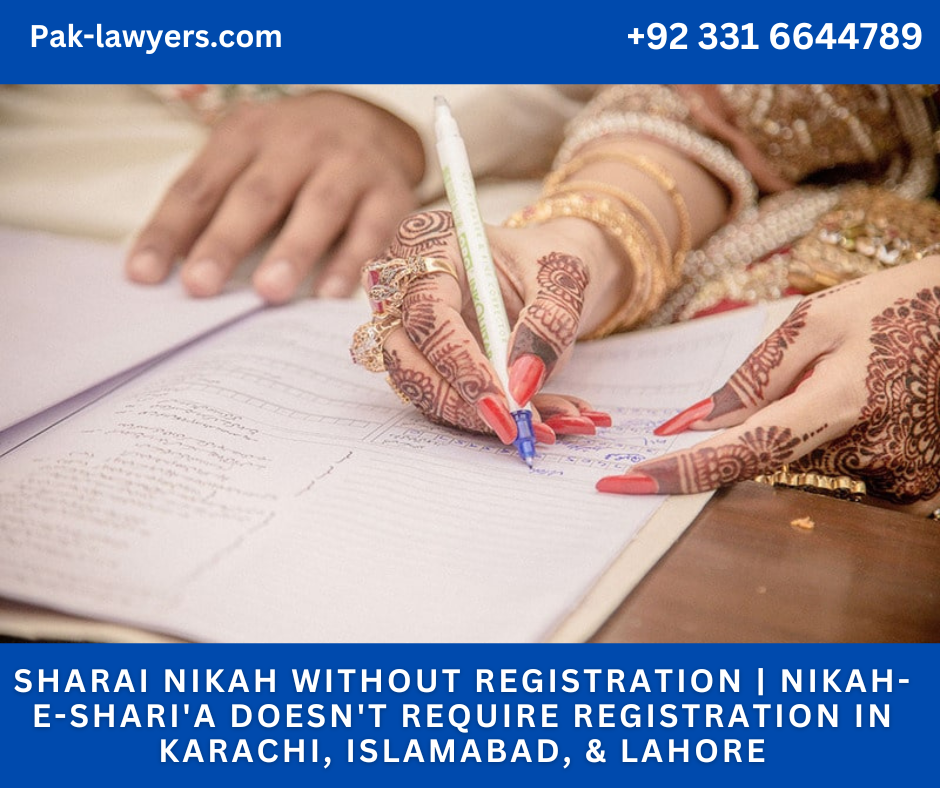 Sharai Nikah Registration