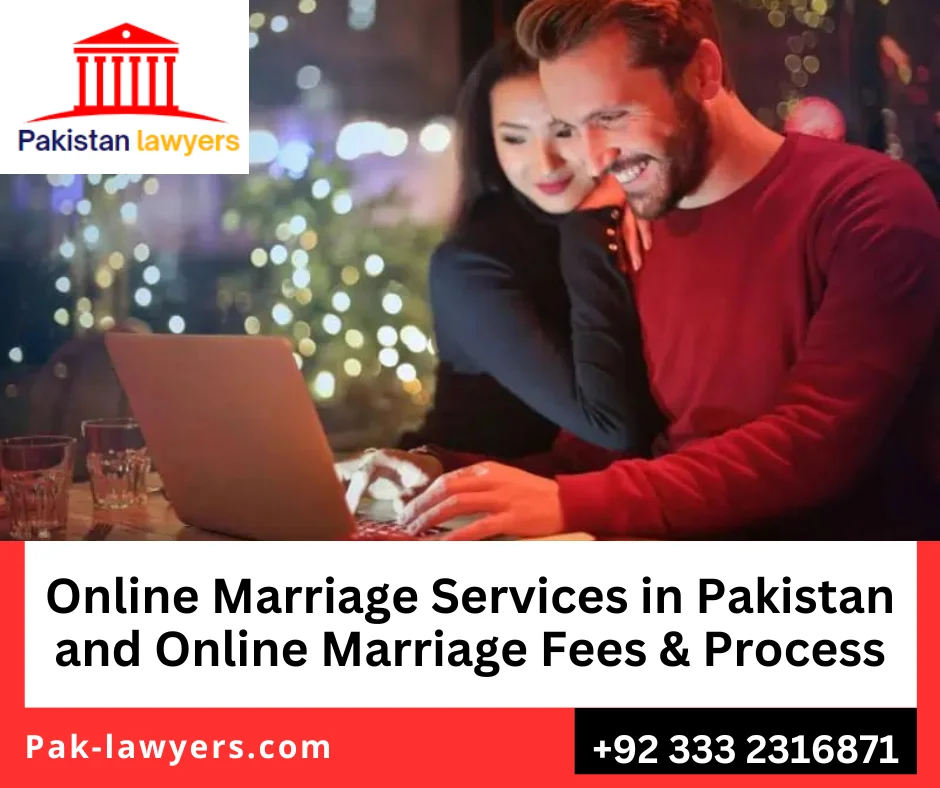 Online marriage law offices Pakistan