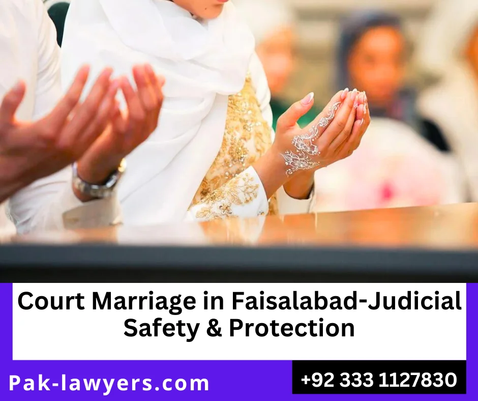 union council marriage registration Faisalabad